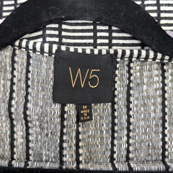 W5 B&W Tasselled Tank - Picture 7 of 7